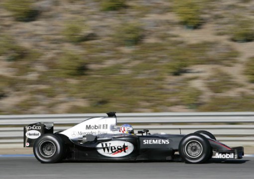 Motorsport / Formel 1: Testfahrten in Jerez, Juan Pablo Montoya (COL, McLaren Mercedes)