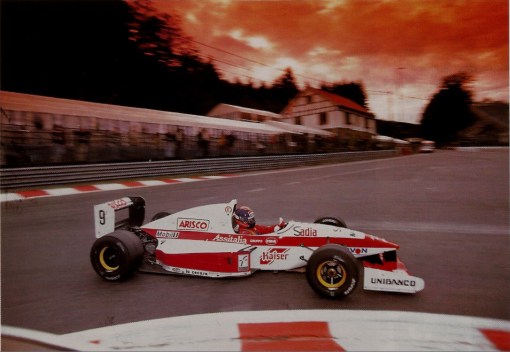 Diniz em Spa-Francorchamps em 1994