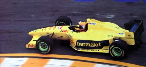 Roberto Moreno, o segundo piloto da Forti-Corse em 1995