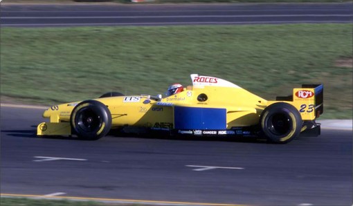 Andrea Montermini também se ferrou bastante