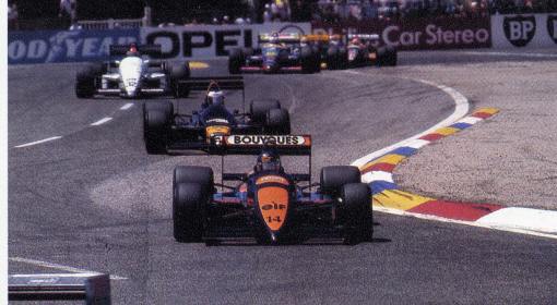 Streiff em Paul Ricard: mesmo em casa, não deu pra fazer nada