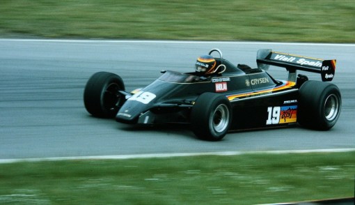 Emilio de Villota no Canadá: a LBT Team March foi a segunda equipe de Mike Earle na Fórmula 1