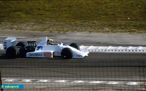 Russell Spence, que já havia corrido com a Onyx em 1986, volta para disputar as três últimas etapas em 1988