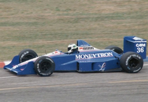 Stefan Johansson, o menos infeliz dos pilotos da Onyx em Hockenheim