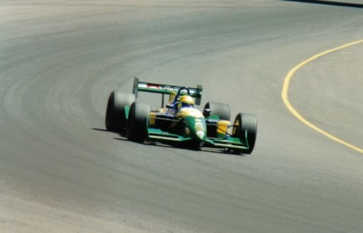 Christian Fittipaldi em Phoenix, 1995. Ele foi um dos primeiros pilotos da fase "internacionalizada" da Indy. Aparentemente, teremos algo parecido ocorrendo novamente daqui em diante